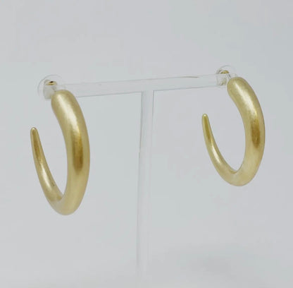 So smooth daily hoop earrings