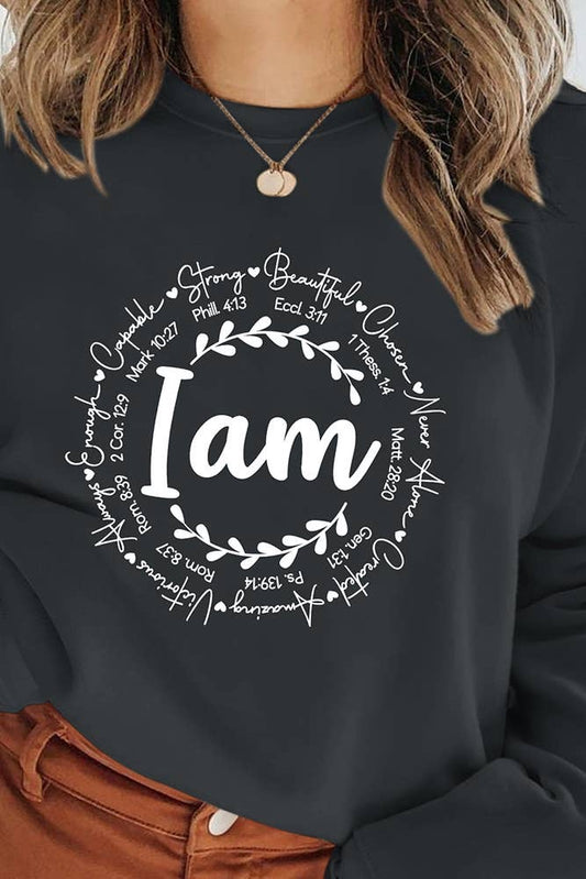 I am inspiration crewneck sweatshirt